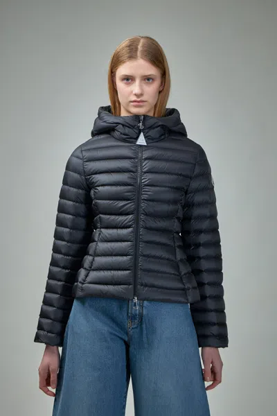 Moncler Ige Hooded Down Jacket In Black
