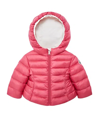 Moncler Ige Hooded Down Jacket In Red