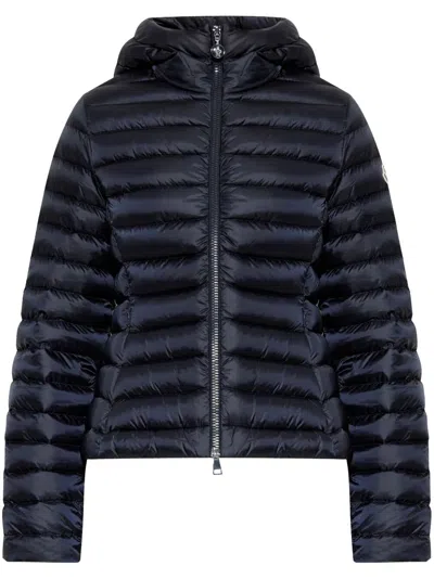 MONCLER IGE HOODED LIGHTWEIGHT SHORT DOWN JACKET