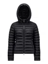 Moncler Ige Hooded Short Down Jacket In Black