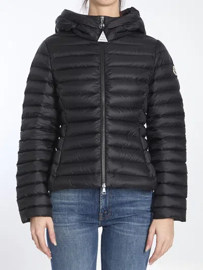 Moncler Women Ige Hooded Short Puffer Jacket In Black