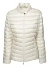 Moncler Short White Igelle Down Jacket Women In White