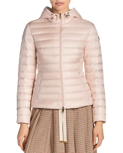 Moncler Igelhood Water-repellent Hooded Down Jacket In Pink
