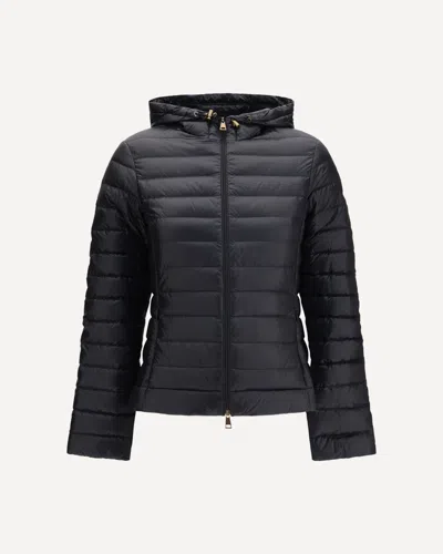 Moncler Igelhood Short Down Jacket In Longue Saison In Multi