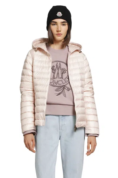 Moncler Igelhood Short Down Jacket In Pink