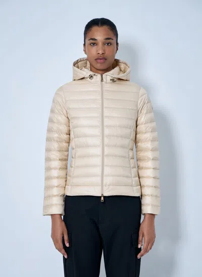 Moncler Igelhood Short Down Jacket In Neutral