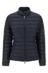 Moncler Women Verrerie Short Down Jacket In Blue