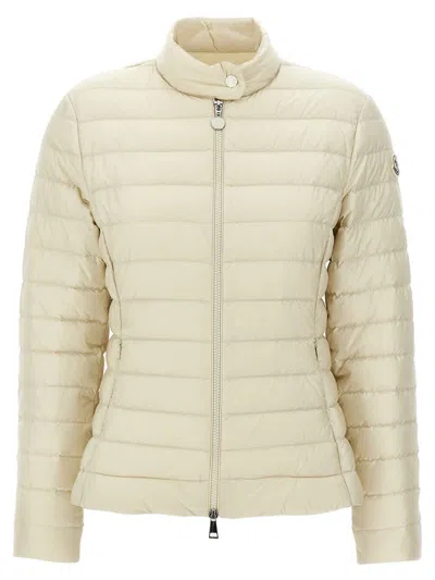 Moncler Igelle Zip-up Down Jacket In White