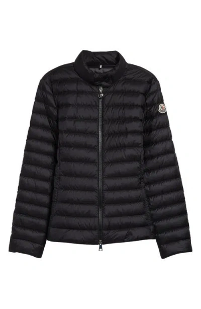 Moncler Igelle Down Puffer Jacket In Black