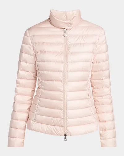 Moncler Igelle Down Puffer Jacket In Pink