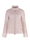 Moncler Igelle Full Zip Down Jacket In Pink