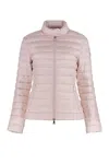Moncler Igelle Full Zip Down Jacket In Pink