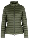 Moncler Women Igelle Short Down Jacket In Green