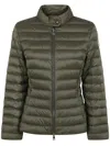 Moncler Women Igelle Short Down Jacket In Green