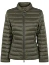 Moncler Women Igelle Short Down Jacket In Green