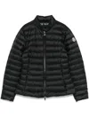 Moncler Kids Kaukura Quilted Shell Jacket (12-14 Years) In Black