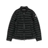 Moncler Polyamide Igelle Jacket High Collar Quilted In Black