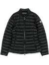 Moncler Kids Kaukura Quilted Shell Jacket (12-14 Years) In Black