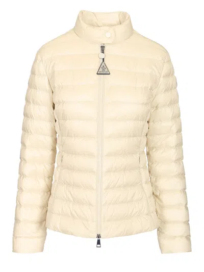 Moncler Igelle Short Down Jacket In Neutral