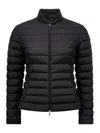 Moncler Black Walibi Short Down Jacket In Black