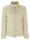 Moncler Off-white Igelle Short Down Jacket In Neutral