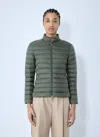 Moncler Women Igelle Short Down Jacket In Green