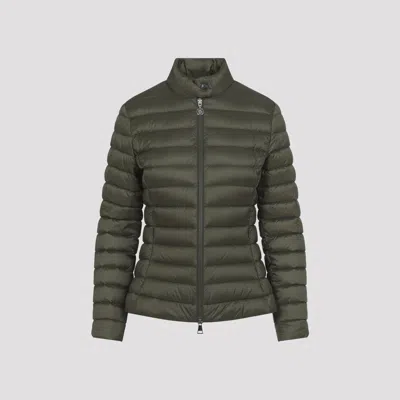 Moncler Igelle Short Down Jacket In Green