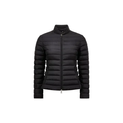 MONCLER IGELLE SHORT DOWN JACKET, WOMEN, BLACK, SIZE: 3