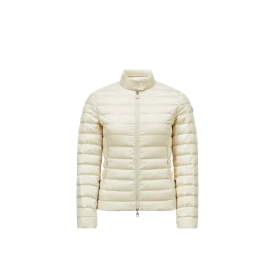 Moncler Igelle Short Down Jacket, Women, White, Size: 2