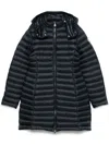 Moncler Igelong Coat In Blue