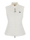 Moncler Women White Nylon Igens Down Jacket In White