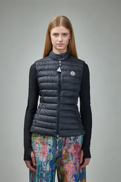 Moncler Igens Down Gilet In Black