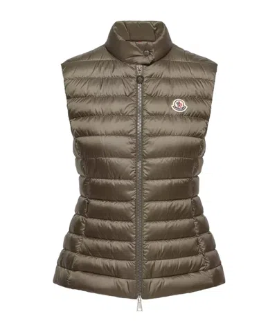 Moncler Igens Down Vest In Green