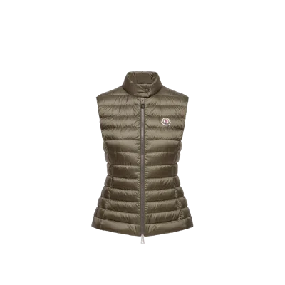 Moncler Doudoune Sans Manches Igens, Femme, Vert, Taille: 1 In Green