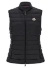 Moncler Igens Quilted Longue Gilets In Black