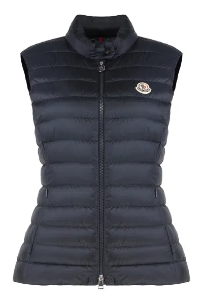 Moncler Igens Padded Vest In Blue