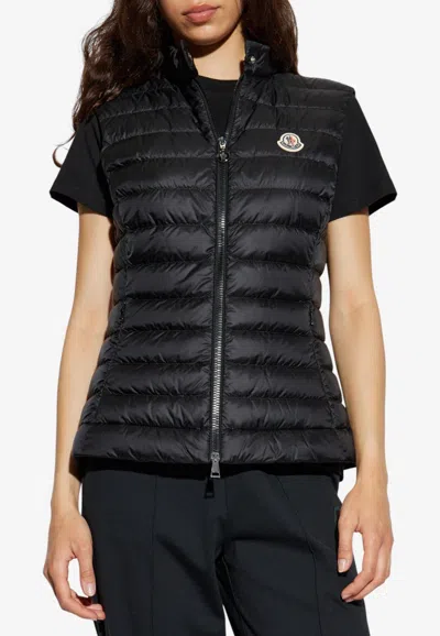 Moncler Igens Quilted Down Vest In Black