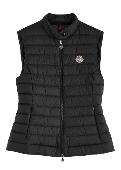 Moncler Igens Quilted Shell Gilet In Black