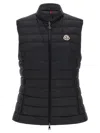 Moncler Igens Quilted Longue Gilets In Black
