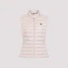 Moncler Igens Down Vest In Light Pink