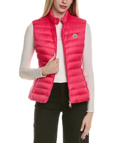 Moncler Igens Vest In Pink