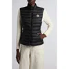 Moncler Igens Water Repellent Down Puffer Vest In Black