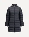 Moncler Midi Igesse Puffer Jacket In Black