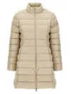 Moncler Igesse Quilted Midi Down Jacket In Multi