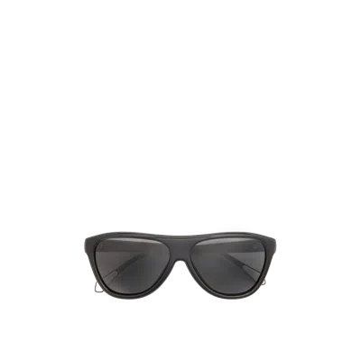 Moncler Incline Pilot Sunglasses In Black