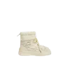 Moncler Insolux Suede Snow Boots, Women, White, Size: 40 In White