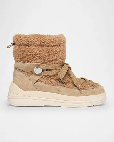 MONCLER INSOLUX FLEECE SNOW BOOTS