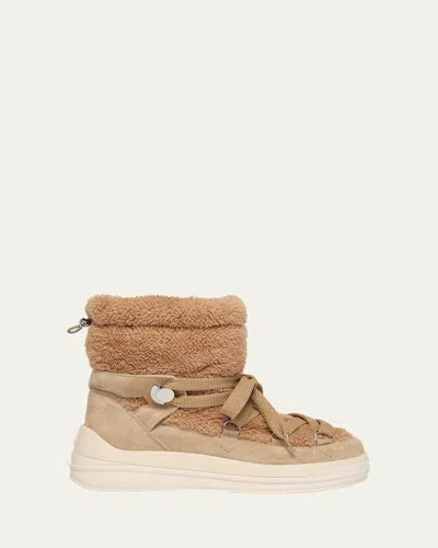 MONCLER INSOLUX FLEECE SNOW BOOTS