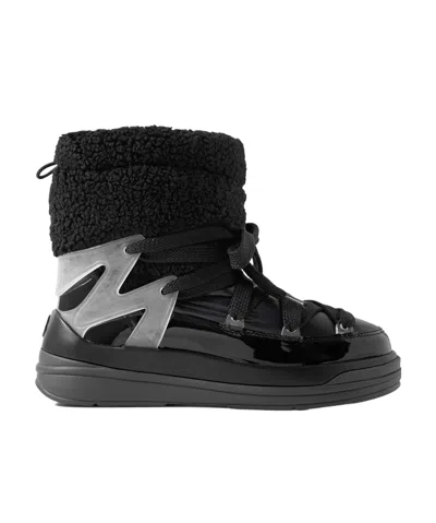 Moncler Insolux Snow Boots In Black