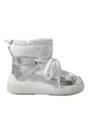 Moncler Insolux Snow Boots In Silver